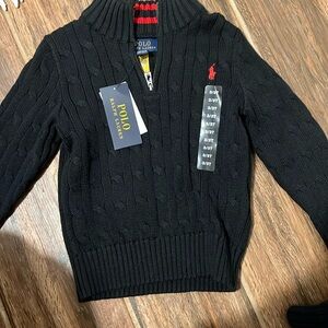 3T navy blue Ralph Lauren NWT sweater